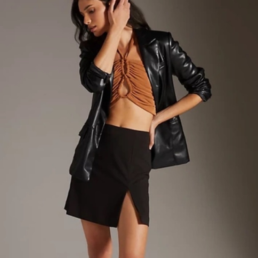 Hutch Black Mini Skirt Size Small